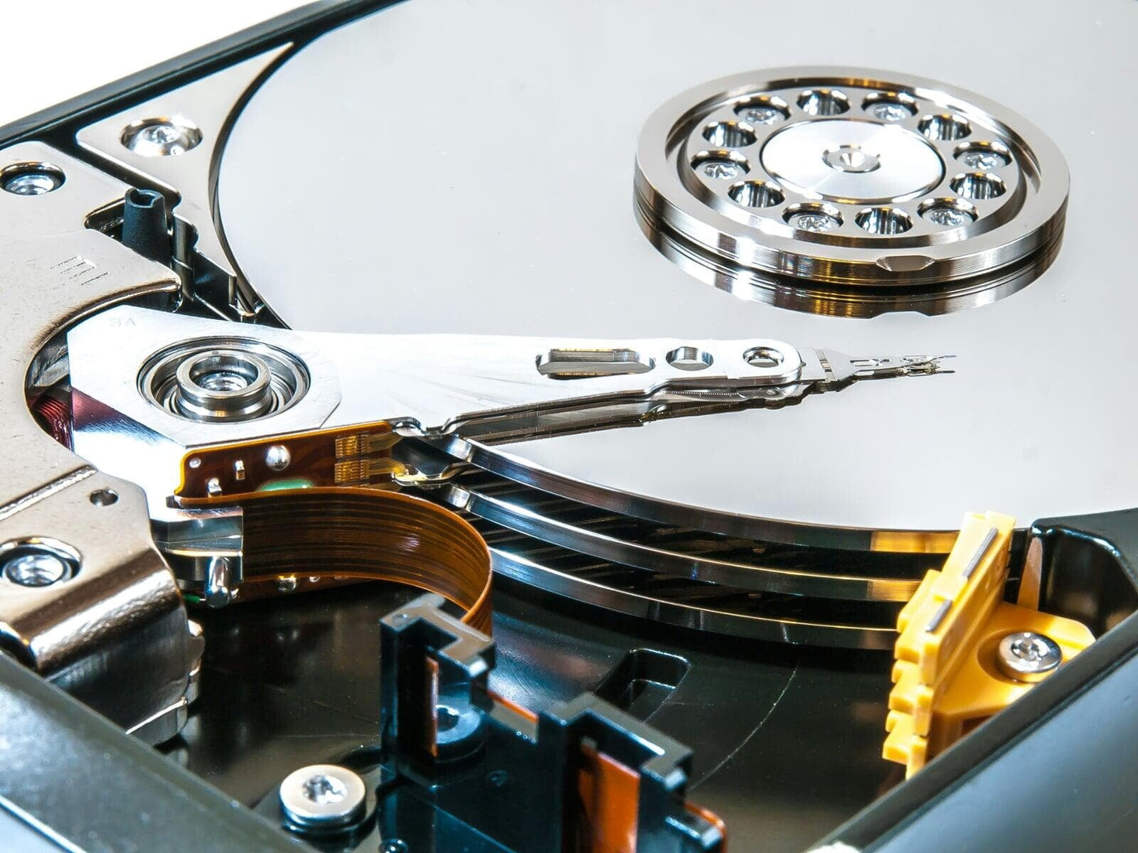 Picture of hard drive